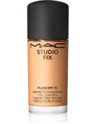 MAC Cosmetics Mini Studio Fix Fluid SPF 15 24HR Matte Foundation + Oil Control matující make-up SPF 15 odstín NC20 15 ml
