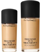 MAC Cosmetics Mini Studio Fix Fluid SPF 15 24HR Matte Foundation + Oil Control matující make-up SPF 15 odstín NC20 15 ml