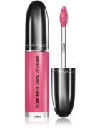 MAC Cosmetics Retro Matte Liquid Lipcolour matná rtěnka s metalickým efektem odstín Metallic Rose 5 ml