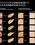 MAC Cosmetics Studio Radiance 24HR Luminous Lift Concealer Mini tekutý korektor odstín NC17.5 1.8 ml