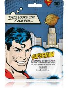 Mad Beauty DC Superman plátýnková maska s kyselinou hyaluronovou 25 ml