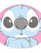 Mad Beauty Disney Stitch hydratační plátýnková maska se zklidňujícím účinkem 25 ml