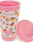 Mad Beauty Gilmore Girls sůl do koupele vůně Peony & Cherry Blossom 400 g