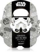 Mad Beauty Star Wars Storm Trooper hydratační plátýnková maska s výtažkem zeleného čaje 25 ml