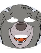Mad Beauty The Jungle Book Sheet Mask - Baloo plátýnková maska 25 ml