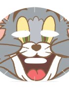 Mad Beauty Tom & Jerry Sheet Mask - Tom hydratační plátýnková maska s kyselinou hyaluronovou 1 ks