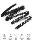 Mádara MÁDARA The Eye Pencil tužka na oči odstín #1 Black 1 g