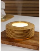 MADE BY ZEN Raya ultrazvukový aroma difuzér a zvlhčovač vzduchu z bambusu 1 ks