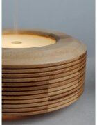 MADE BY ZEN Raya ultrazvukový aroma difuzér a zvlhčovač vzduchu z bambusu 1 ks