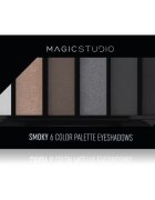 Magic studio 6 Color Palette Eyeshadows paletka očních stínů odstín 03 Smoky 6.3 g