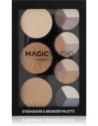 Magic studio Eyeshadow & Bronzer Palette multifunkční paleta 23 g