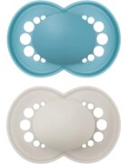 MAM Original 16m+ dudlík Turquoise/ Grey 2 ks