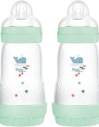 MAM Perfect Star Anti-colic Bottle antikoliková láhev 2m+ Mint 2x260 ml