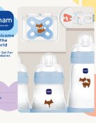 MAM Welcome to the World 0m+ dárková sada pro miminka Blue 1 ks