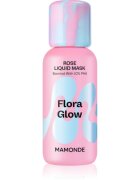 MAMONDE Flora Glow Rose Liquid Mask hydratační pleťová maska s exfoliačním účinkem 80 ml