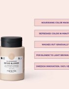 Maria Nila Colour Refresh jemná vyživující maska bez permanentních barevných pigmentů odstín Beige Blonde 9.23 300 ml