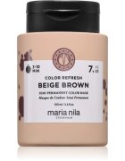 Maria Nila Colour Refresh jemná vyživující maska bez permanentních barevných pigmentů odstín Beige Brown 7.23 100 ml