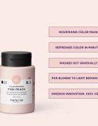 Maria Nila Colour Refresh jemná vyživující maska bez permanentních barevných pigmentů odstín Pink Peach 9.46 300 ml