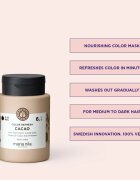 Maria Nila Colour Refresh Mask jemná vyživující maska bez permanentních barevných pigmentů odstín Cacao 6.5 100ml 100 ml