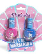 Martinelia Let´s be Mermaid Nail Duo sada laků na nehty pro děti více odstínů Pink Blue 2x4 ml