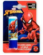 Marvel Spiderman Lip Balm balzám na rty s jahodovou příchutí 4 g