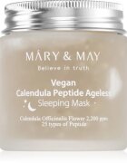 Mary&May Calendula Peptide Ageless Sleeping Mask zklidňující noční maska s protivráskovým účinkem 110 g