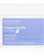 Mary&May Collagen Peptide Vital Mask sada plátýnkových masek s protivráskovým účinkem 30 ks