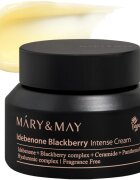 Mary&May Idebenone + Blackberry Complex Intensive Total Care Cream rozjasňující hydratační krém s protivráskovým účinkem 70 g