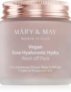 Mary&May Rose Hyaluronic Hydra Wash off Pack intenzivně hydratační pleťová maska se zklidňujícím účinkem 125 g