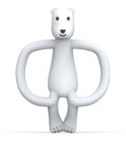 Matchstick Monkey Animal Collection zubní kartáček s kousátkem Polar Bear 1 ks