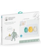 Matchstick Monkey Animal Snack Mat jídelní sada pro děti Monkey Lion & Giraffe 3 ks