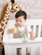 Matchstick Monkey Banana Soother & Monkey Teether dárková sada pro děti
