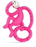 Matchstick Monkey Mini Monkey Teether kousátko s antimikrobiální přísadou 1 ks