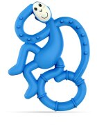 Matchstick Monkey Mini Monkey Teether kousátko s antimikrobiální přísadou Blue 1 ks