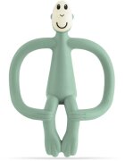 Matchstick Monkey Teething Toy and Gel Applicator kousátko s kartáčkem 2 v 1 Mint Green 1 ks