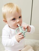 Matchstick Monkey Teething Toy and Gel Applicator kousátko s kartáčkem 2 v 1 Mint Green 1 ks
