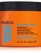 Matrix Mega Sleek Smoothing Mask maska na vlasy pro nepoddajné a krepatějící se vlasy 500 ml