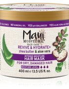 Maui Moisture Revive & Hydrate + Shea Butter & Aloe Vera hydratační a vyživující maska na vlasy 400 ml