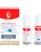 Mavala Nail Camouflage Nail Shield dvoufázová péče pro regeneraci a elasticitu nehtů 2x10 ml