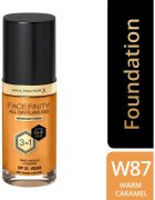 Max Factor Facefinity All Day Flawless dlouhotrvající make-up SPF 20 odstín 87 Warm Caramel 30 ml