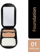 Max Factor Facefinity Refillable kompaktní matující make-up SPF 20 odstín 001 Porcelain 10 g