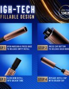 Max Factor False Lash Effect Serum Mascara řasenka pro efekt umělých řas – náhradní náplň odstín Black 8 ml