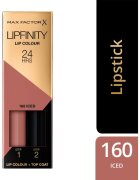 Max Factor Lipfinity Lip Colour dlouhotrvající rtěnka s balzámem odstín 160 Iced 42 g