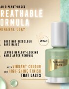 Max Factor Miracle Pure dlouhotrvající lak na nehty odstín 580 Lucky Jade 12 ml