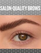 MAYBELLINE NEW YORK Brow Inserts fix na obočí s kartáčkem 2 v 1 odstín 4 Medium Brown 1.25 ml