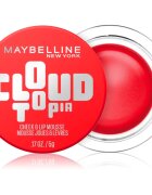 MAYBELLINE NEW YORK CloudTopia matná krémová tvářenka na rty a tváře odstín 03 Divine Crimson 5 g