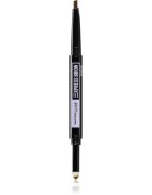 MAYBELLINE NEW YORK Express Brow Satin Duo tužka a pudr na obočí duo odstín 02 - Medium Brown