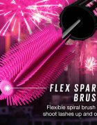 MAYBELLINE NEW YORK Lash Sensational Firework řasenka pro prodloužení natočení a objem extra černá odstín Electro Black 10 ml