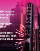 MAYBELLINE NEW YORK Lash Sensational Firework řasenka pro prodloužení natočení a objem extra černá odstín Electro Black 10 ml