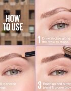 MAYBELLINE NEW YORK Quick Shaper precizní tužka na obočí s kartáčkem odstín 06 Black Brown 1 ks